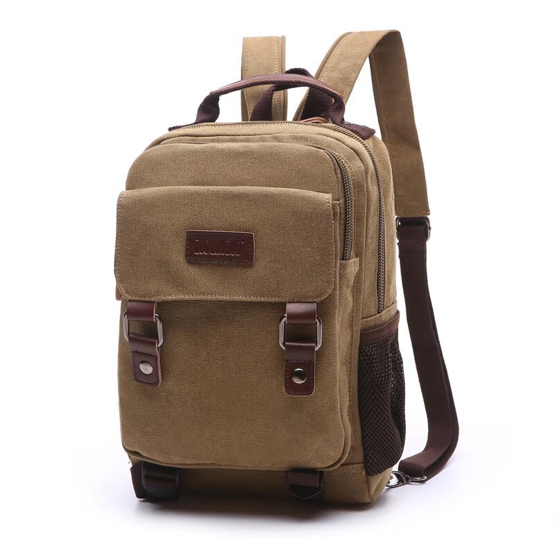 Unisex Korean Style Canvas Backpack