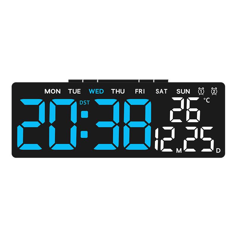 New Multi-Function LED Digital Alarm Clock with USB Output (Model 5510)
