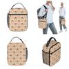 Orla Kiely Insulated Lunch Bags Portable Colorful Leaf Food Box Multifunction Thermal Cooler Lunch Box Travel