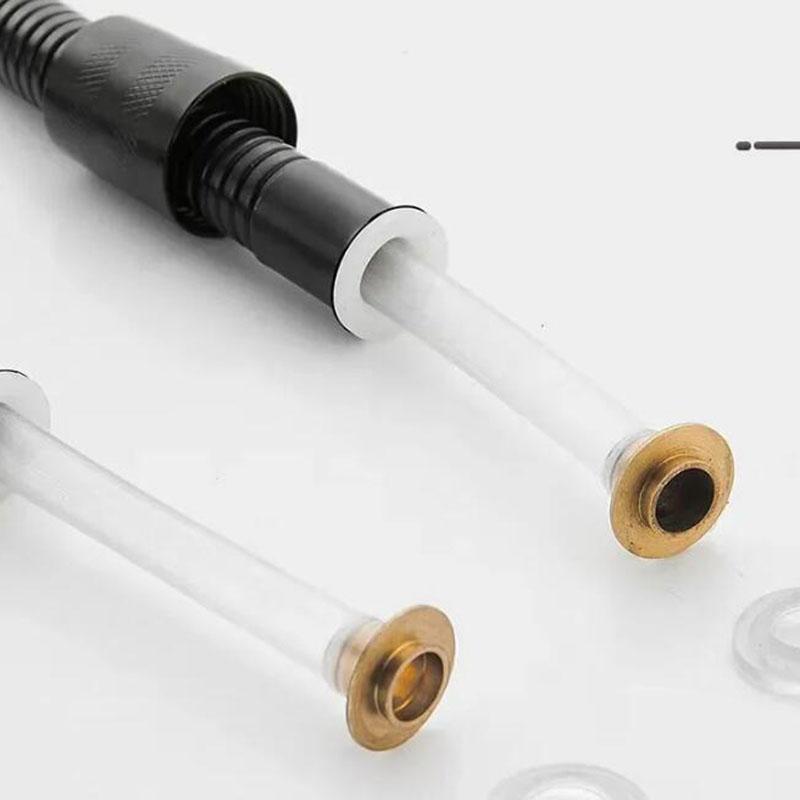 1.5M 2M Stainless Steel Black Shower Head Water Hose Extension Pipe Tube 150cm 200cm Bathroom Water Drawer Bathroom Accessories
