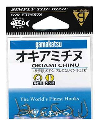 Gamakatsu KrillBlack Porgy Hook, Gold, Size 2