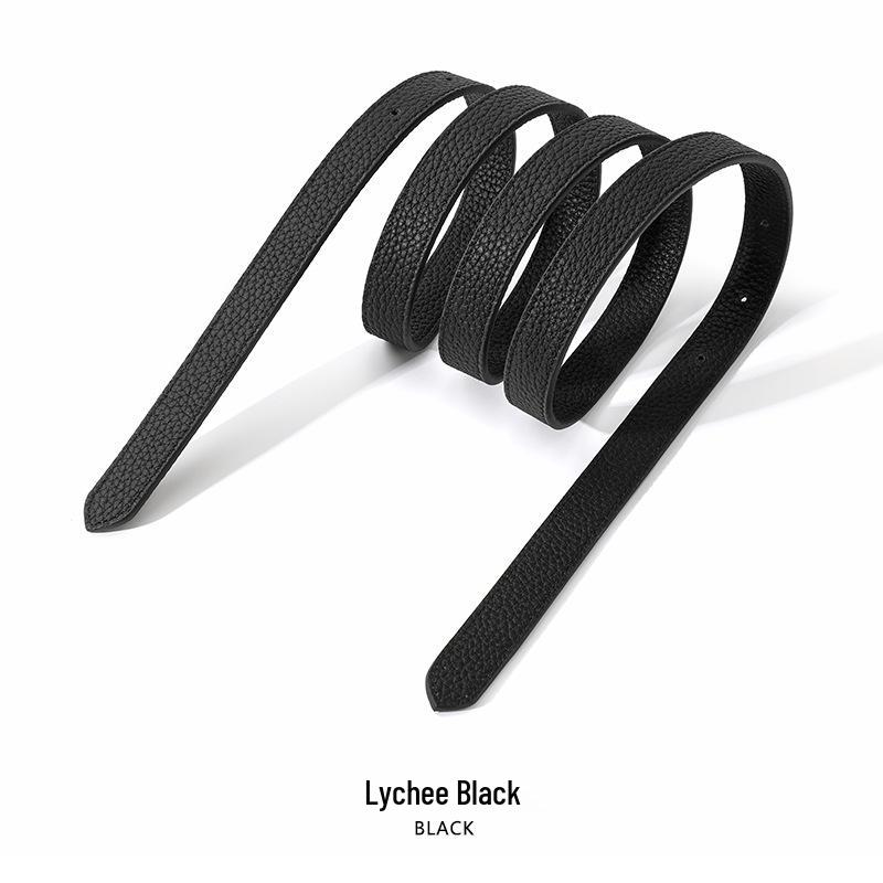 

Женский регулируемый ремешок кроссбоди из натуральной кожи с пряжкой-пином - Зернистая кожа личи