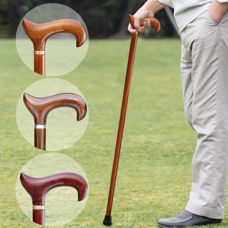 European African Wood Gentleman's Walking Stick & Hiking Cane