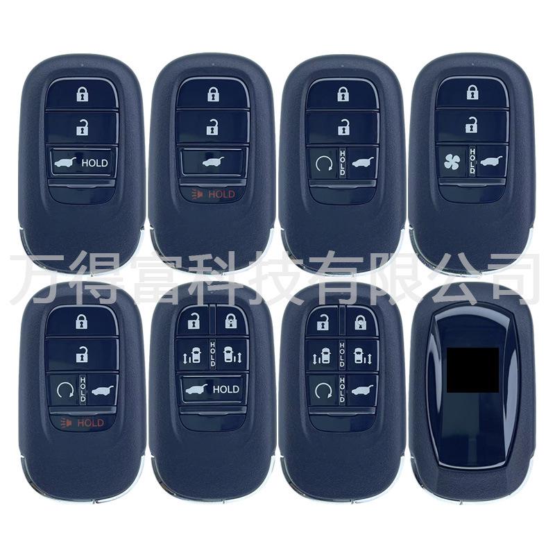 Compatible Honda Civic Accord CRV HRV Haoying Remote Key, 4A Chip 433MHz KR5TP-4 Frequency.