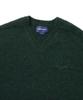 THISISNEVERTHAT Brushed V Neck Knit Sweater Green