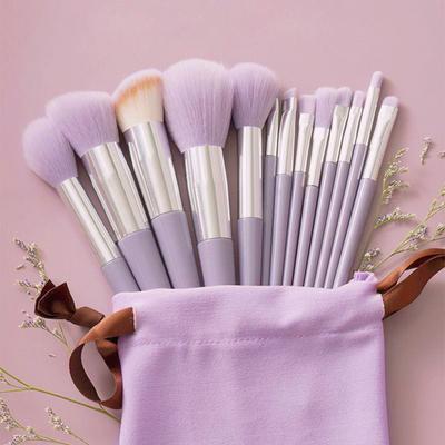 Nová sada 13ks make-up štětců Makeup Concealer Brush Blush Sypký pudr štětec na oční stíny Zvýrazňovač podkladových štětců Kosmetické nástroje