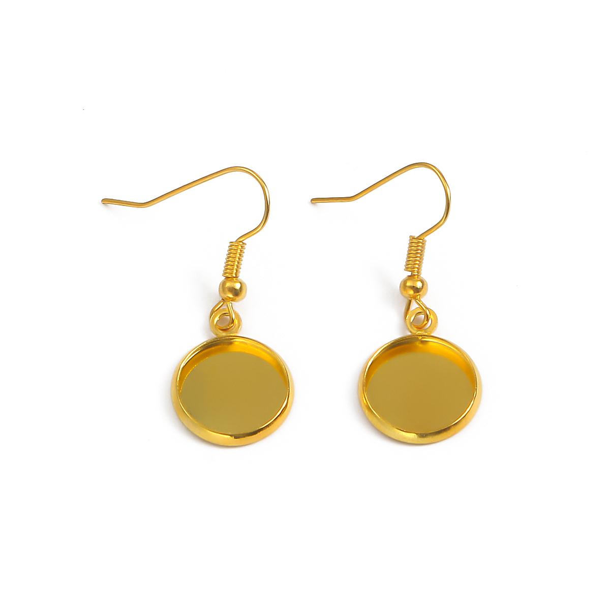 

10 шт., 10-25 мм, безель, кабошон, серьги, крючок, заготовка, круглая подвеска, основа для ушей, фурнитура для изготовления камеи, ювелирных изделий своими руками 18mm