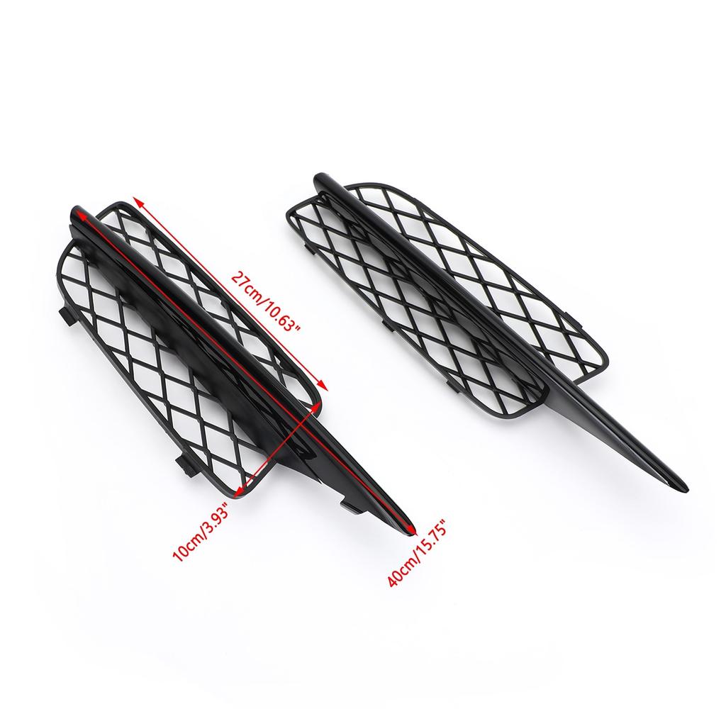 Areyourshop Pereche Grilă Far Ceață Bară Față Potrivire BMW X5 E70 2007-2010