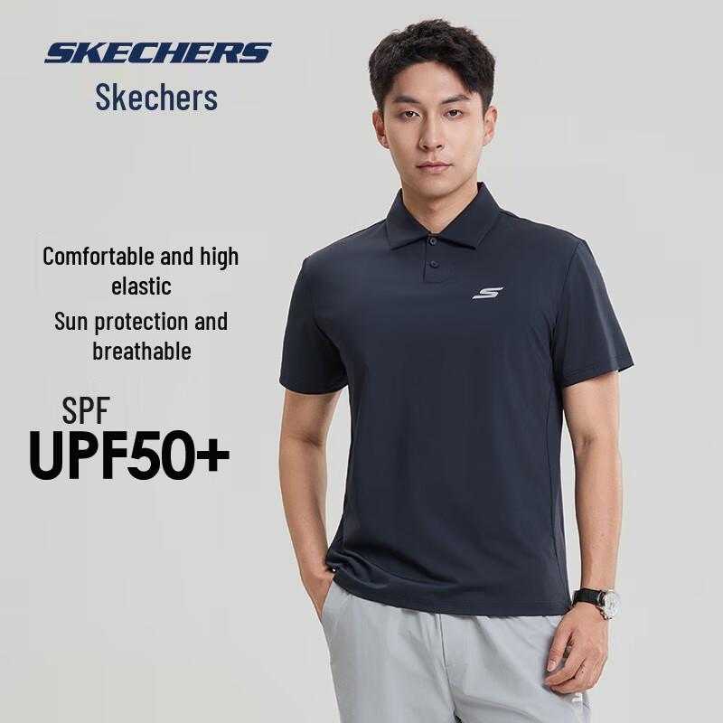Skechers Men s Performance Sun Protection Short Sleeve Polo XL