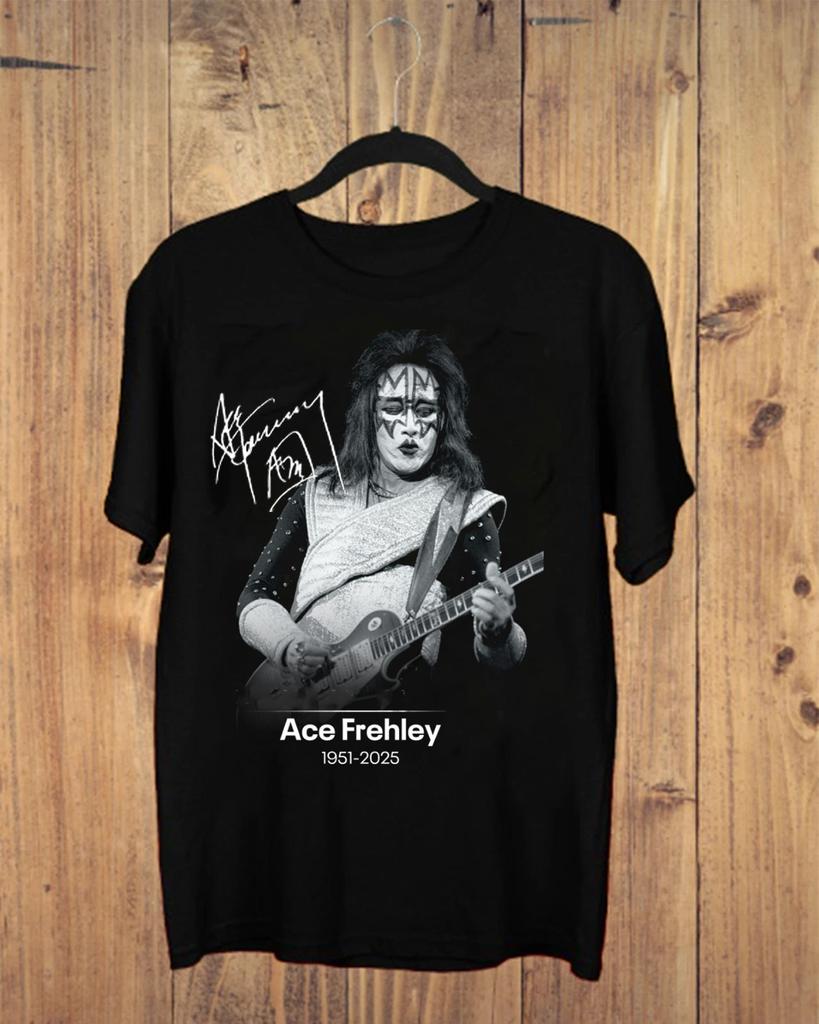 Rare Ace Frehley 1951 2026 T-shirt Full Size S To 5XL Gift For Fan A72