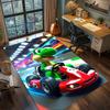 Mario Large Daily Use Carpet Rug, Non Slip Washable Floor Mat Gamer Room Bedroom Household Decor.-TING
