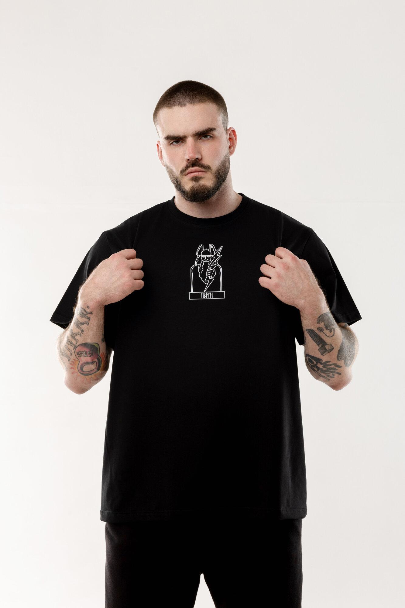 Oversized t-shirt with text 4XL
