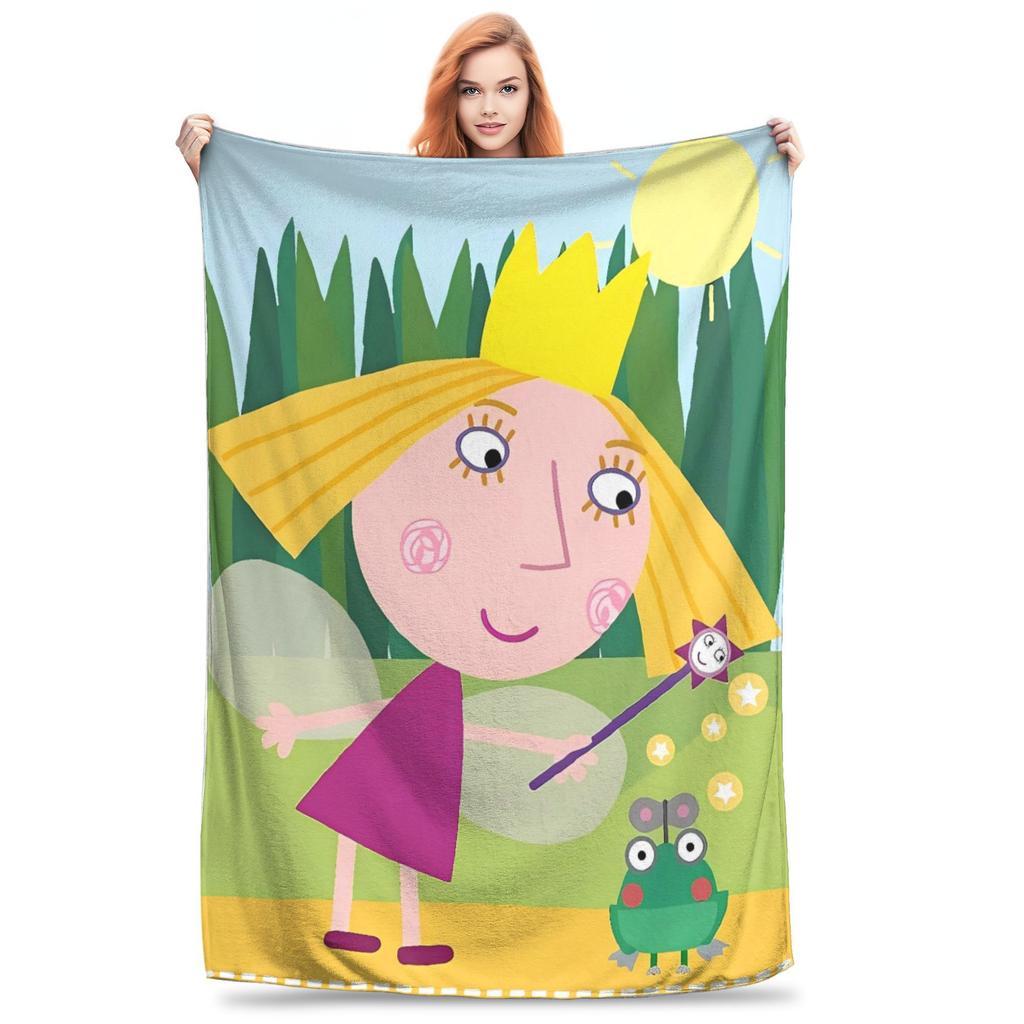 BBen And HHolly Dreamy World Blanket Decorative Flannel Bedding Throws For Couch Bed Warm Quality Bedspread Birthday Gift