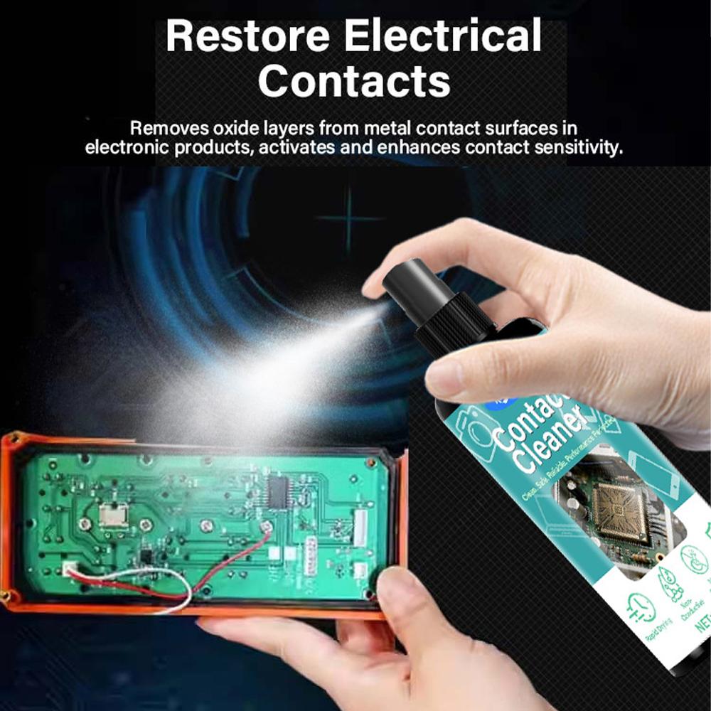 Precision Contact Cleaner - Fast Drying Non-Conductive Electronics Cleaner for Circuit Boards, Safe,Non-Corrosive & Residue-Free
