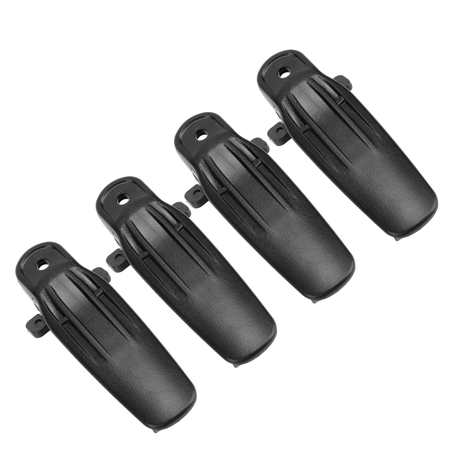 

4 шт. Клипса для ремня радиостанции Надежная посадка Портативная клипса для ремня радиостанции KBH-11 для TK2180 TK3180 TK5410 TK5200