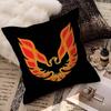 P-Pontiac F-Firebird Logo Trans-Am Pillow Cover For Bedroom Room And Living Room Sofa Decorative Cushion Cover