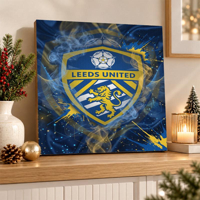 Leeds United Football Diamond Painting Kit 5D Full Drill DIY Diamond Mosaic Wall Art Home Decor
