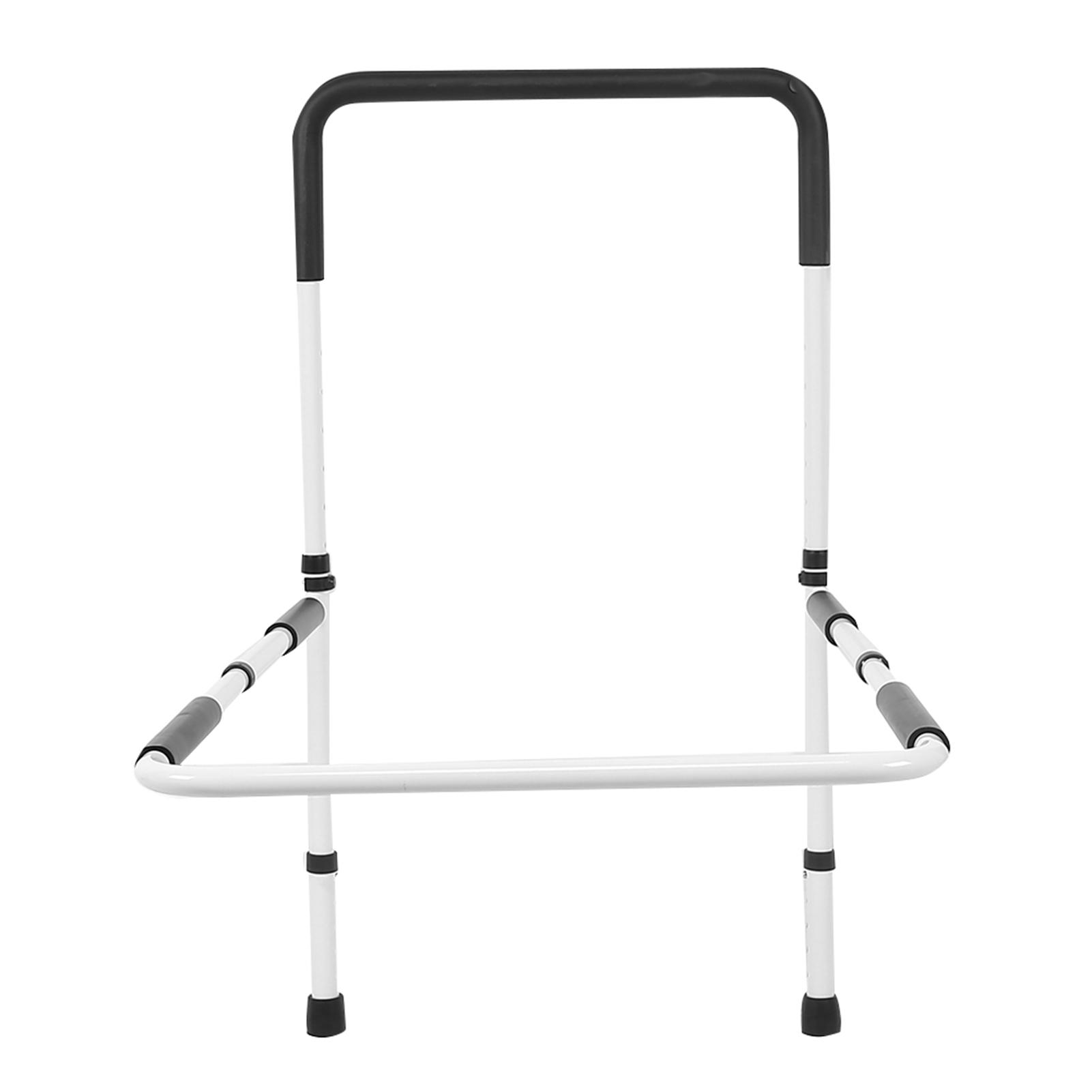 

Bed Rail Adjustable Bed Assist Handle Railing Hand Guard Grab Bar Bedside Safety Handle белый