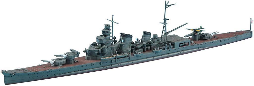Hasegawa Waterline Series Japanische Marine Schwerer Kreuzer Kinugasa Plastikmodell 348 1/700