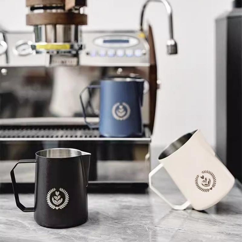 Džbán na napěnění kávy a mléka 304 Nerezová ocel se stupnicí Latte Steam Káva Specialized Creative Kitchen Kavárna Příslušenství