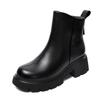 Thick-soled, Chunky Heel, Casual Short Boots for Women, Thickened Snow Boots, Cotton Shoes