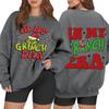 Women's Casual Fashion Long Sleeve Christmas Printed Round Neck Sweatshirt Top