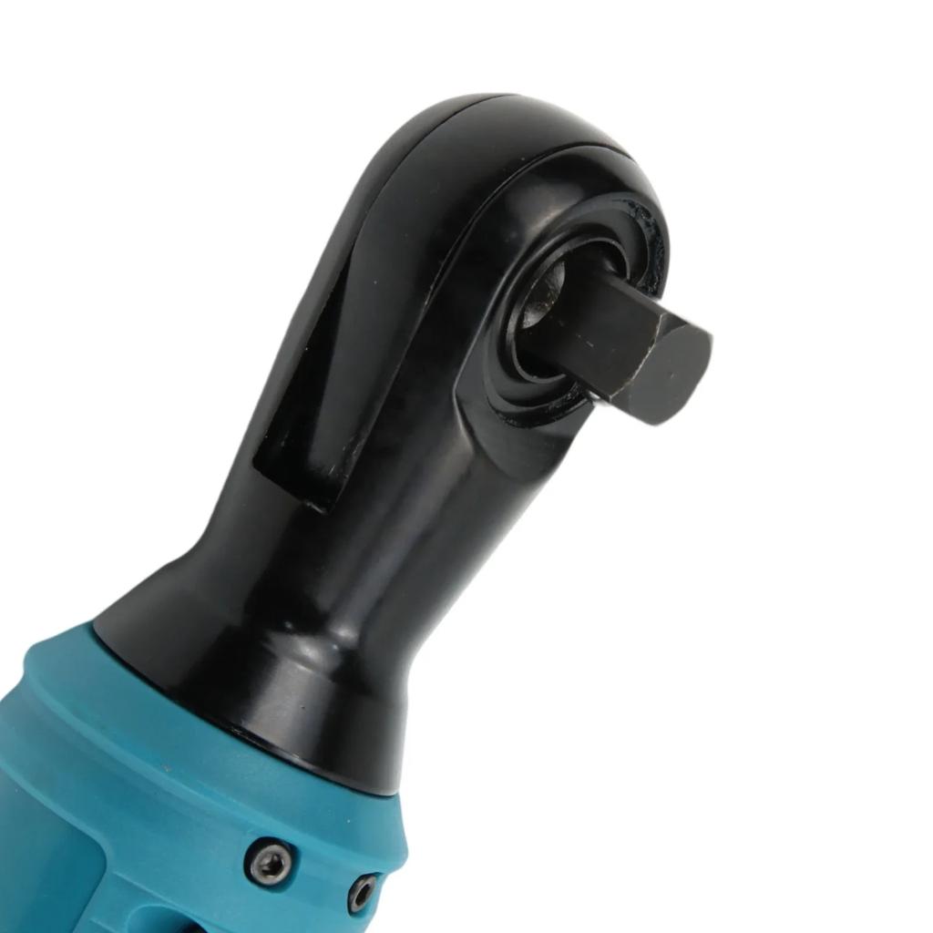 130nm Electric Ratchet Wrench 1/2'' Right Angle Ratchet for Makita 18V Battery Wrench Blue 800r/min