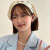 Korean Knit Triangle Scarf: Versatile Pastoral Headscarf for Women’s Spring & Beach Style Photography