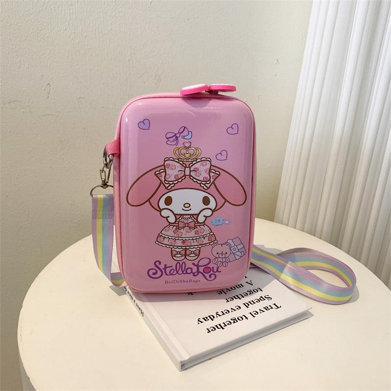 2024 Trendy Girls' Crossbody Bag - Cute Ice Princess Shoulder Bag & Baby Coin Purse
