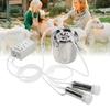 3L Goat Pulsation Vacuum Milking Machine Automatic Portable Cow Milking Machine Electric Milker with 2 Teat Cups