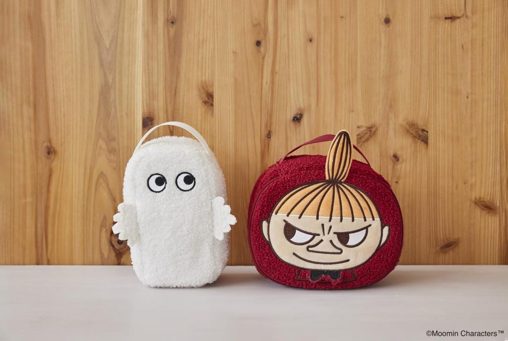 MOOMIN Flauschiges Täschchen BUCH Kleine My Marke Mehrzweck! sehen. (Takarajimasha Mook)