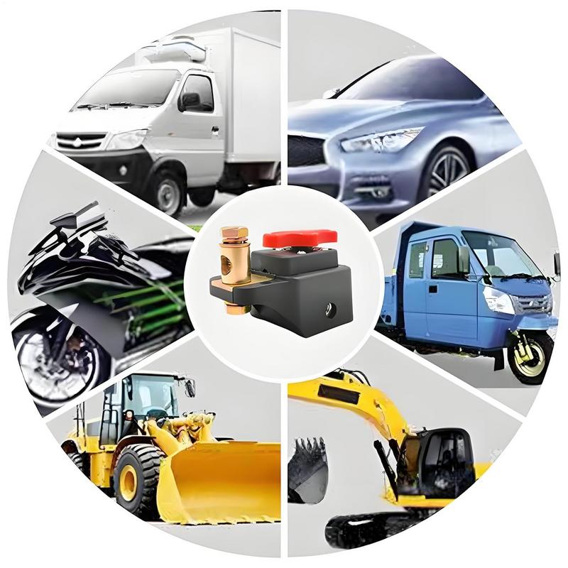 Battery Disconnect Switches 12-24V Heavy Duty Battery Switches Automotive Replacement Accessories For Truck Motorcycle Marine