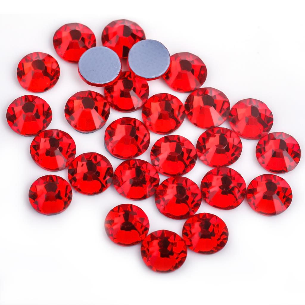 SS6-SS30 40 Farben Crystal AB Better DMC Hot Fix Strasssteine, Glas-Strasssteine zum Aufbügeln, zum Nähen und für Stoffdekorationen
