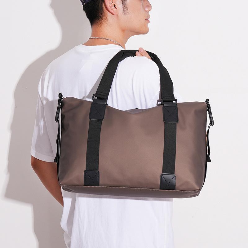 Men's Shoulder Bag Luggage Bag Dry and Wet Separate for Going Out Travel Bag Gym Bag