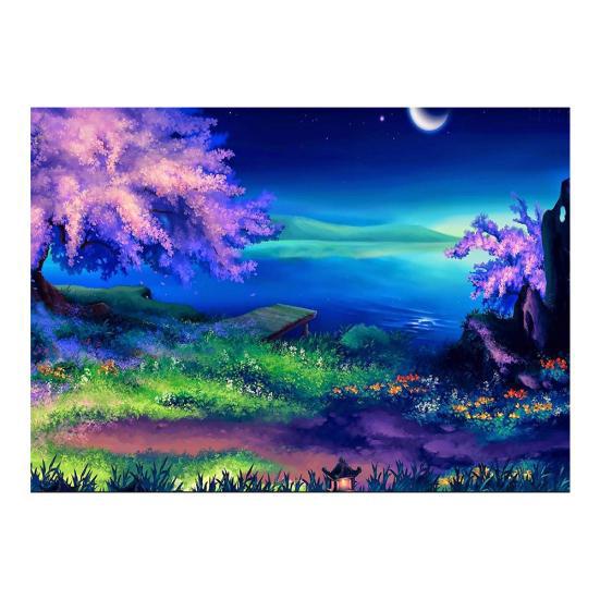 5D DIY Diamond Painting Cross Stitch Pretty Wonderland Forest Full Drill Mosaic Embroidery Couple Room Wall Decor Craft Art