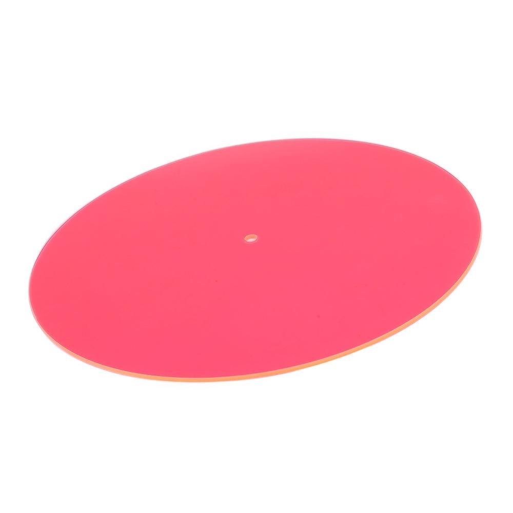 Reduce Noise Record Player Mat 300*3mm Platter Slipmat for LP Records 12in Record Player Accessory
