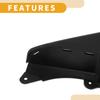 Partuto Mud Flaps Splash Guards Front Rear Side Mud Guards for Cars Fits Land Rover Discovery 4 Plastic Black Mounting Accessories Included 1 Set - &