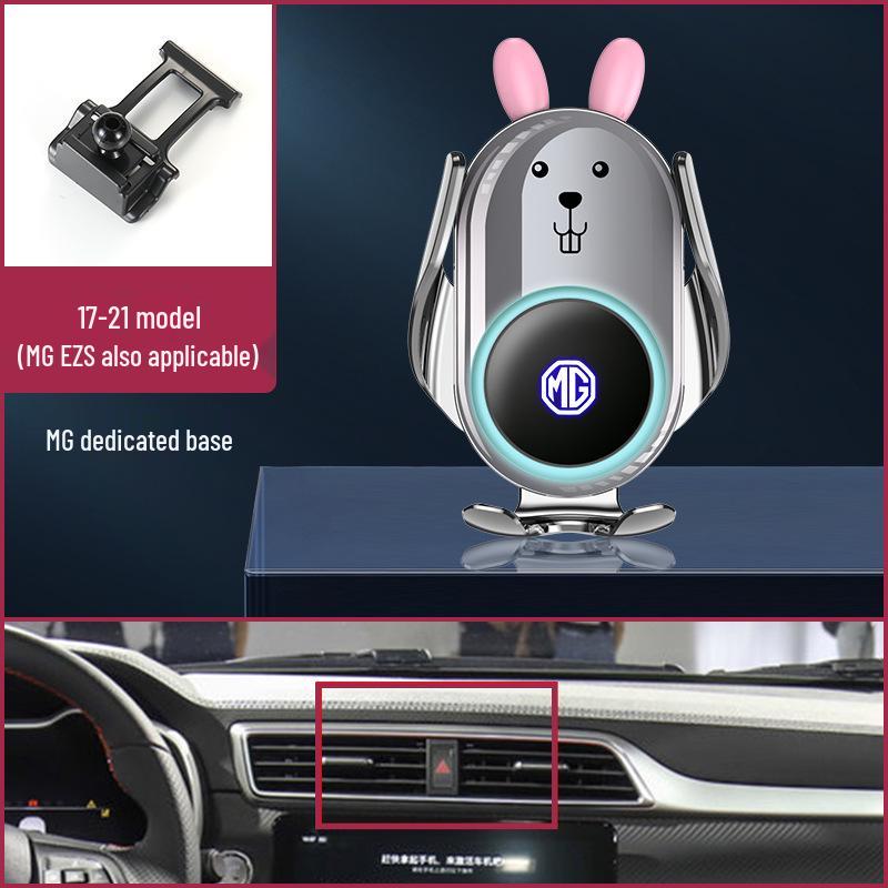 Compatible MG MG6/MG5/HS/ZS/EZS/ONE Car Interior Navigation Mount & Decoration Bracket.