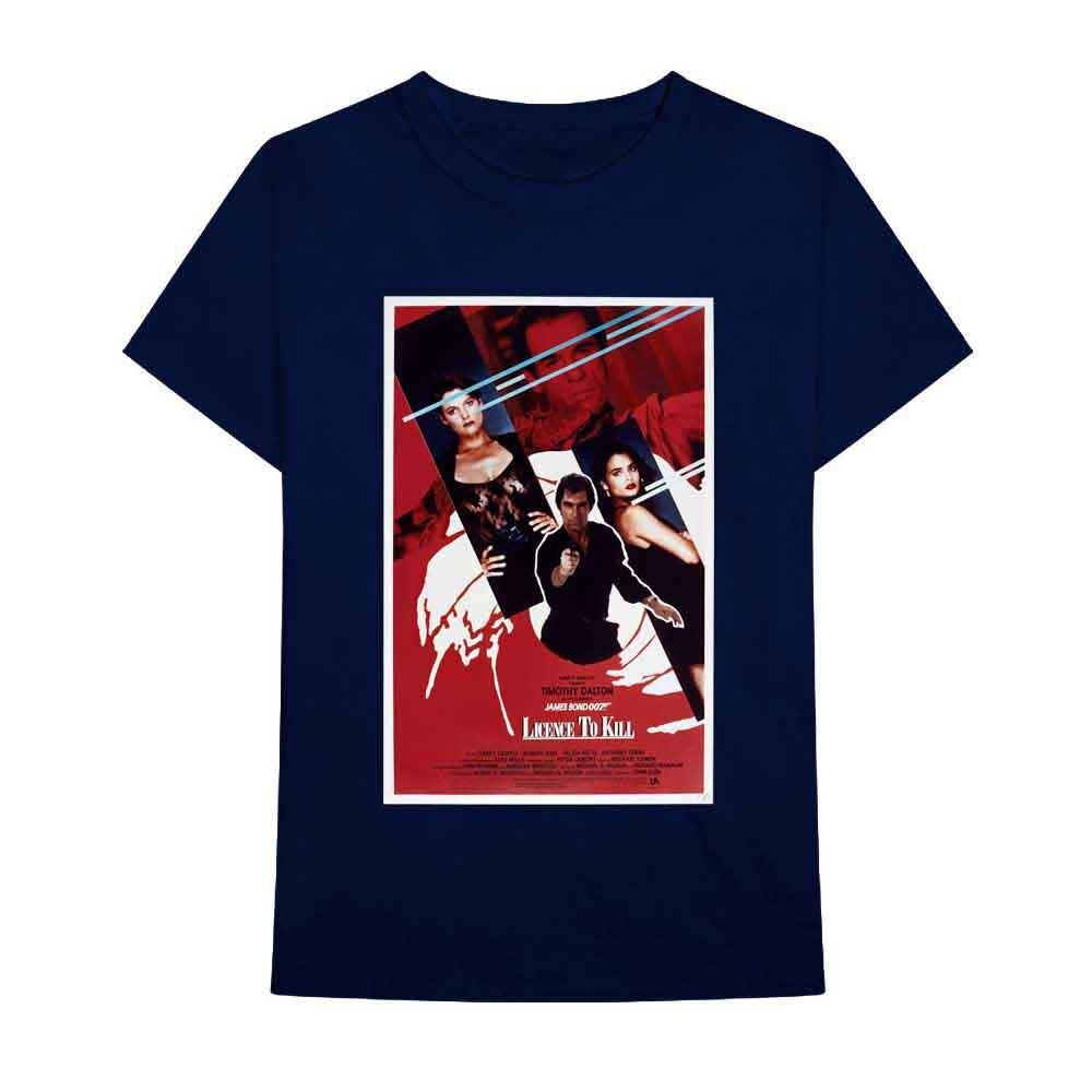 James Bond 007 - Licence To Kill Poster (T-Shirt) 2XL