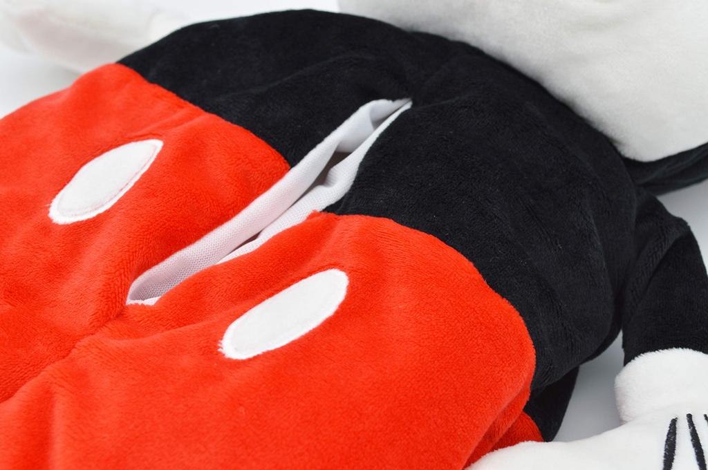 MORIPiLO Disney Hanging Tissue Box Mouse Tissue Box Soft and Cute Car Plush Paper Morishita Makura (Mickey Wall-Mounted Cover) Approx. 40cm, Smooth,