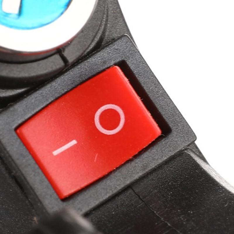 Electric Bicycle Handlebar Throttle Accelerator Grip Throttle Key Lock Switch