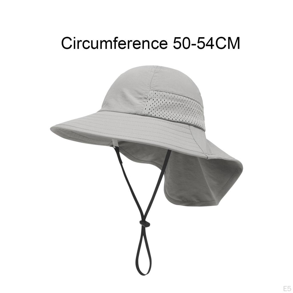 Kapelusz typu bucket dla dzieci Regulowany Słońce Wędrówki Kemping Ogród Podróże Plaża