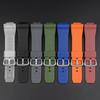 Eik Gummireim For Casio G-Shock GA-2100 GM-2100 Hurtigutløser TPU Resin Herre Sport Dykkerklokkereim Armbånd Tilbehør 16mm
