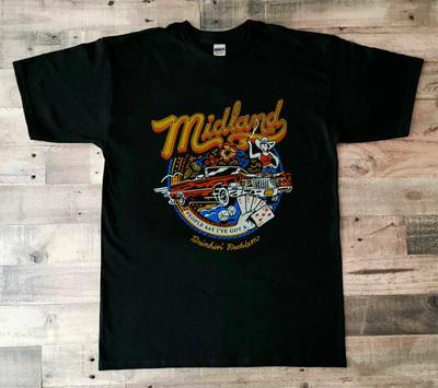 Midland Drinking Problem Country Music Graphic Unisex T-Shirt S-5XL