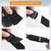 2PCS Heavy Duty Tie Down Straps,12Ft Maximum Load Capacity 330 Lbs Lashing Strap Used To Fix Items,Adjustable Cam Buckle Straps Fit For Roof