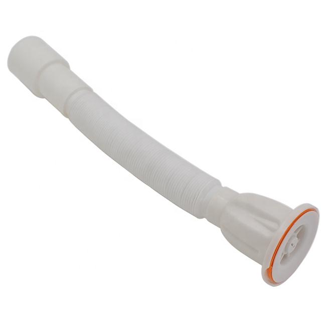 Flexible Plastic PVC PP Sink Waste Drain Bathtub Pipe Plastic
