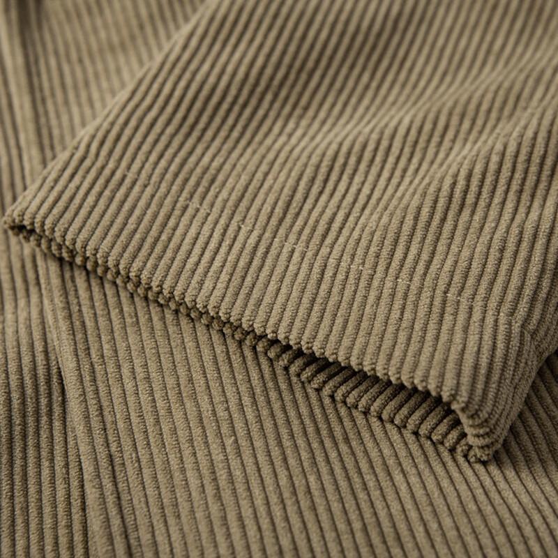 FIRS Men's Striped Corduroy Lapel Jacket