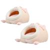 Hamac Hamster Iarnă Cald Catifea Cușcă Animale Mici Cuib de Dormit Pat pentru Cobai Arici Veveriță Accesorii Cușcă