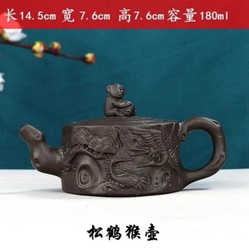 Classic Yixing Purple Clay Teapot Handmade Zhu Mud Beauty Kettle Household Filter Tea Sets Custom Chinese Zisha Tea Infuser