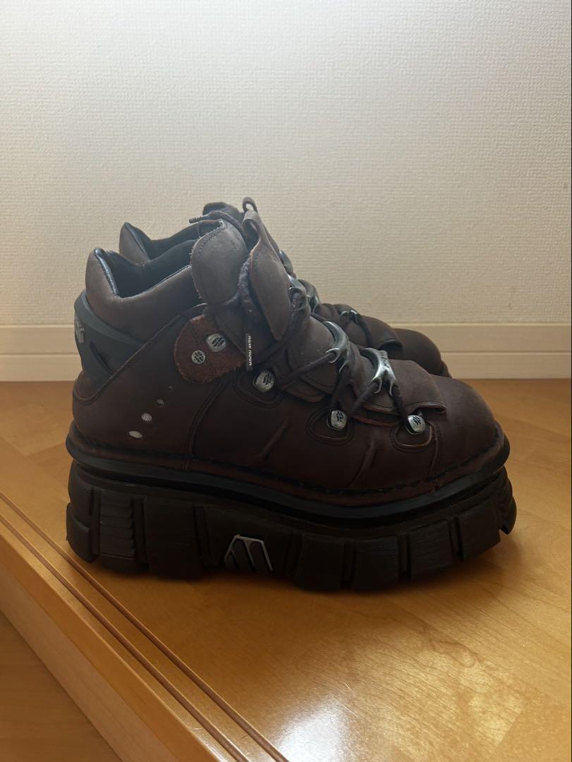 

[ВЖИВАНИЙ] NEW ROCK M-106B-C21 Stray Kids Хьонджин носить розмір 43